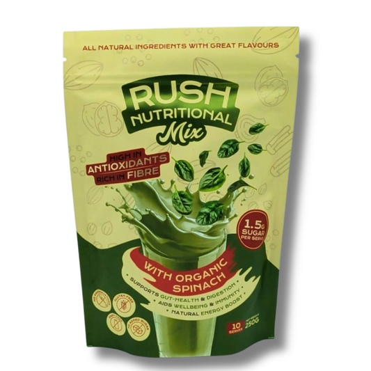 Organic Spinach Superfood Smoothie Mix (High Fibre)