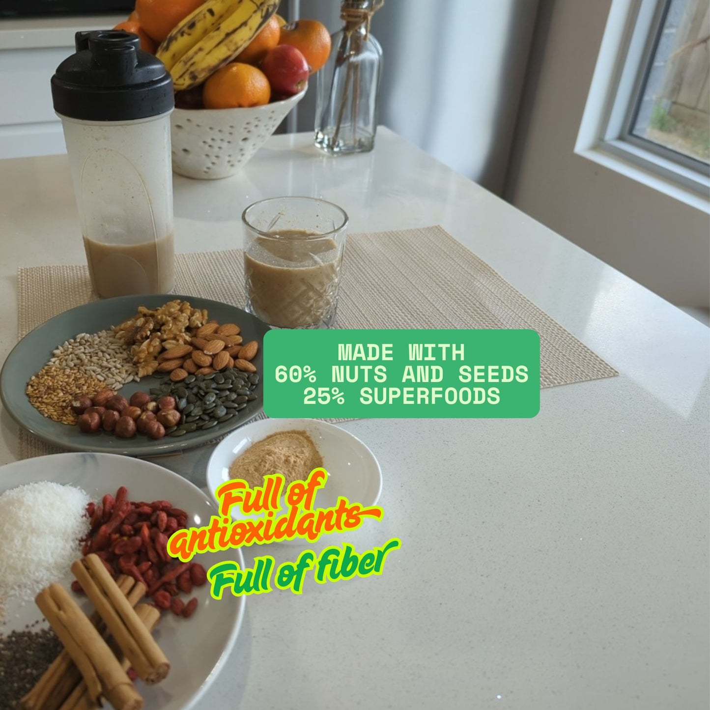 Mango Superfood Smoothie Mix (High Fibre)