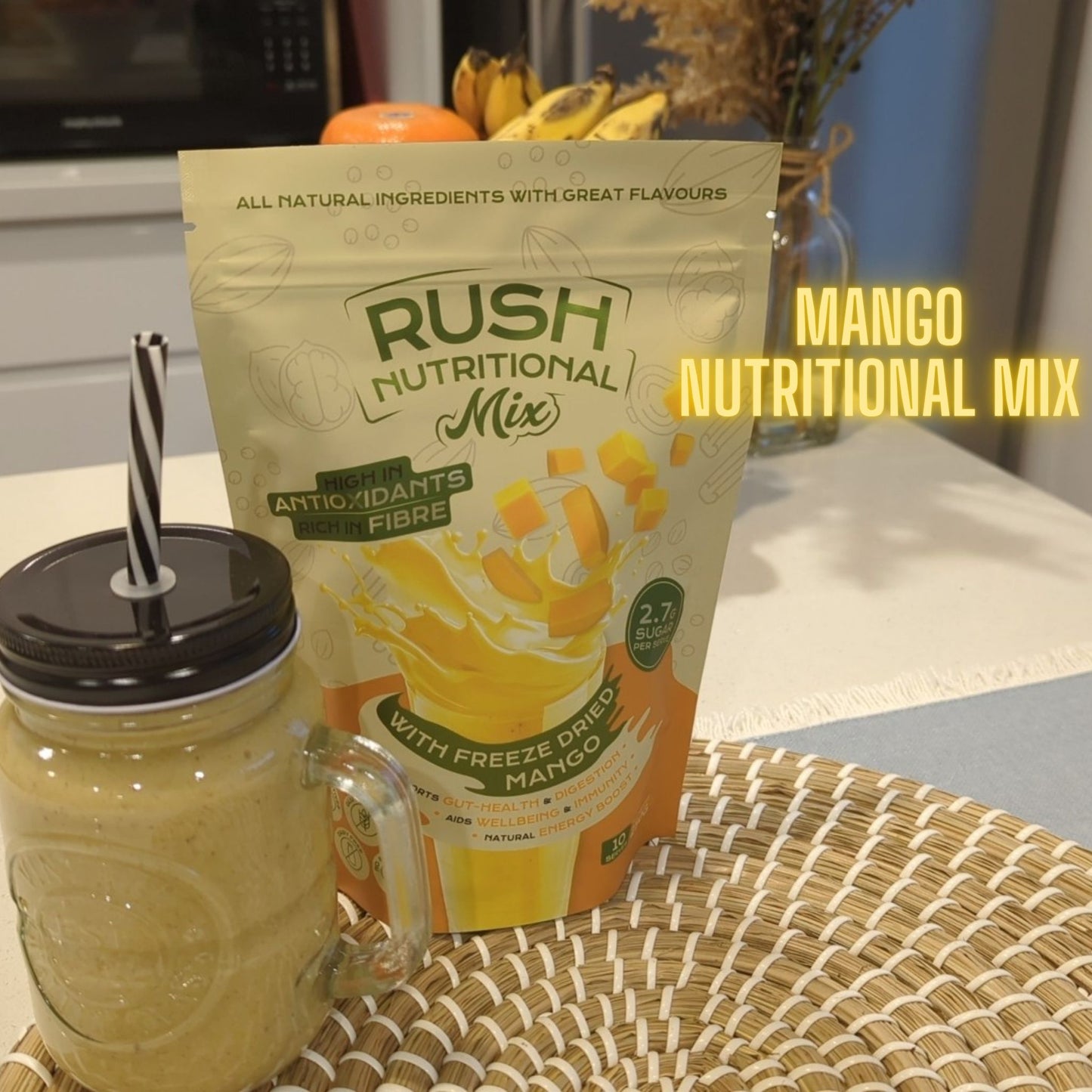 Mango Superfood Smoothie Mix (High Fibre)