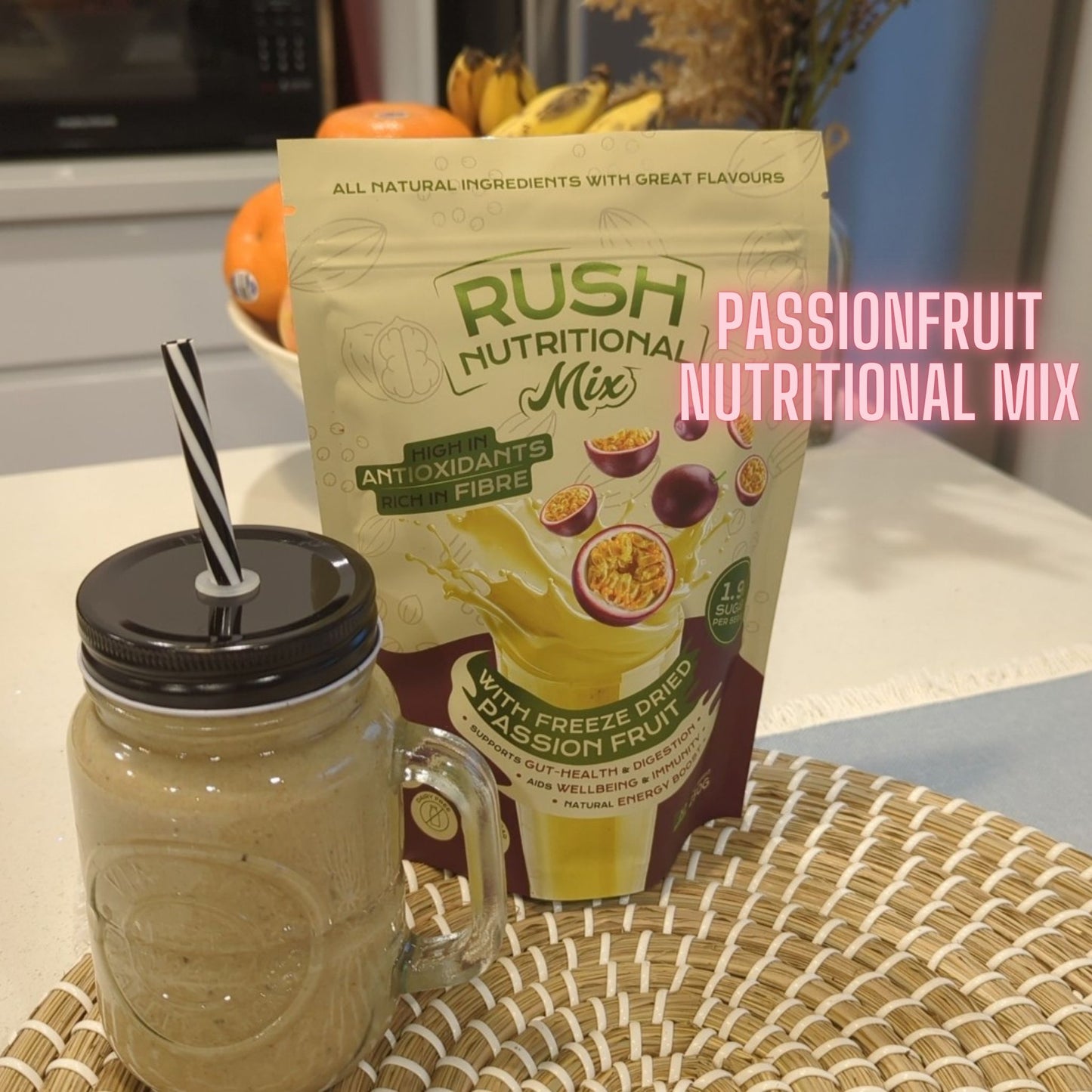 Freeze Dried Passionfruit - Nutritional Mix