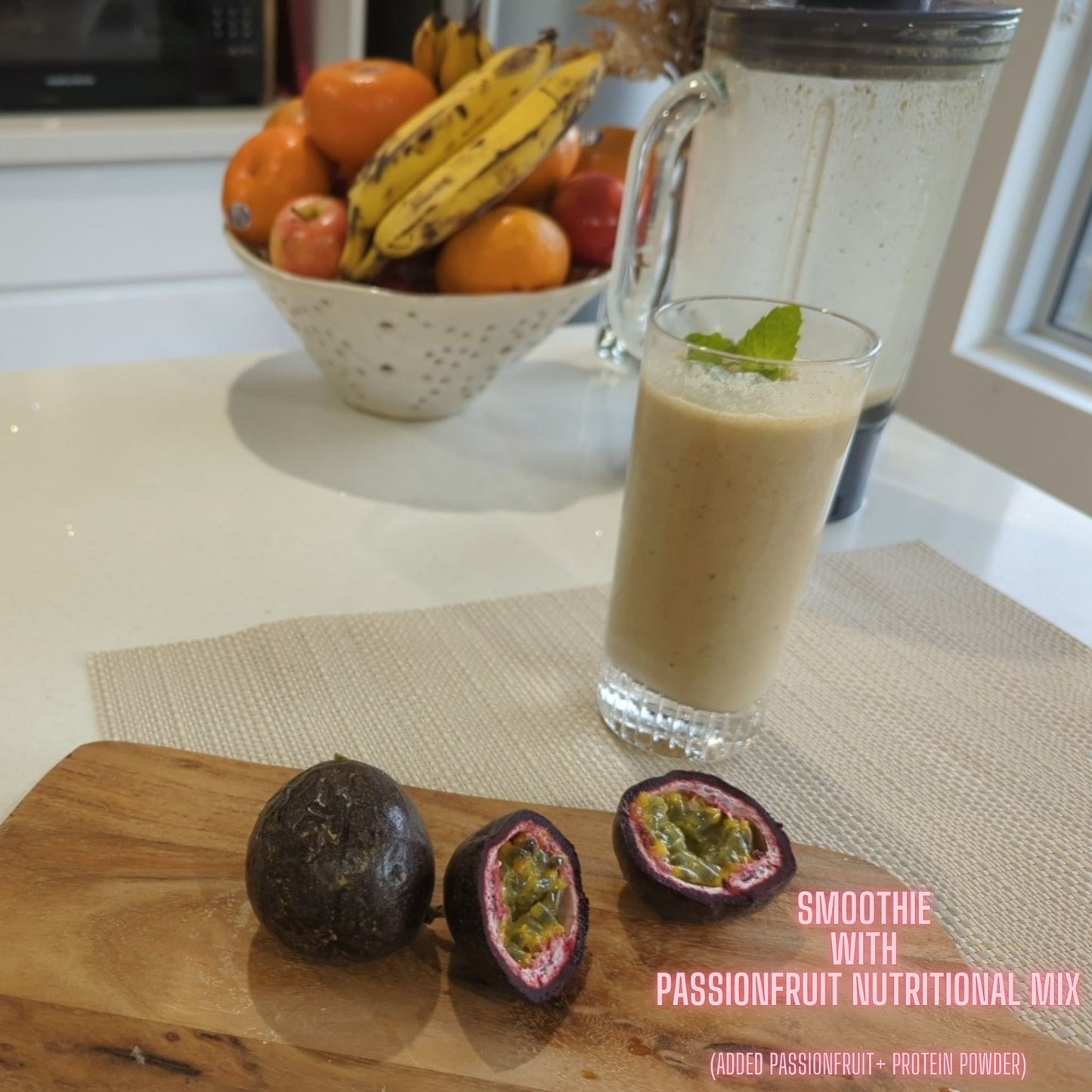 Passionfruit Superfood Smoothie Mix (High Fibre)